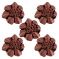 thumbnail image 2 of Filet de Dentelle en Satin / Lot de 5 / Style Rond pour Personnel de Danseurs Infirmières / Couverture de Chignon Professionnelle / Filet Léger Invisible / Accessoire de Cheveux Polyvalent pour le Travail, 2 of 5