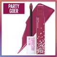 thumbnail image 2 of Maybelline SuperStay Matte Ink Liquid Lipstick, Party Goer, 2 of 10