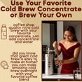 thumbnail image 5 of The Original Royal Brew Nitro Cold Brew Coffee Maker - Coffee Shop Quality Nitro Coffee at Home - 128 oz Extra Large Home Keg, Nitrogen Gas System Coffee Dispenser Kit - Use Nitrogen or Nitrous Oxide, 5 of 10