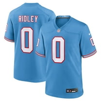 Youth Nike Calvin Ridley Light Blue Tennessee Titans Game Jersey