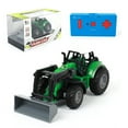 thumbnail image 1 of Alician 2.4G RC Farm Car 1:64 Scale Die-Casting Farm Tractors With Lights 5-Channel Remote Control Tractor Model Toys For Kids, 1 of 8