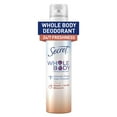 thumbnail image 1 of Secret Whole Body Aluminum Free Deodorant for Women Body Spray Peach & Vanilla, 1 of 9