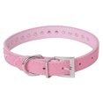 thumbnail image 1 of Collar de Mascotas Zulema con Rhinestone Color Rosa tamaño M, 1 of 4
