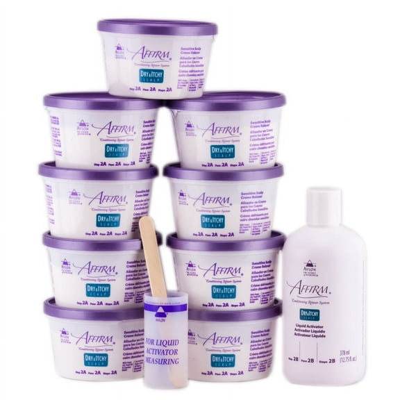 Avlon Affirm Dry & Itchy Scalp Conditioning Relaxer System - sensitive scalp formula