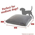 thumbnail image 3 of Majestic Pet | Villa Velvet Rectangle Pet Bed For Dogs, Removable Cover, Vintage, Medium, 3 of 6