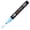 Fluorescent Blue, variant on Uchida DecoFabric Opaque Paint Marker Chisel Tip-Metallic Bronze