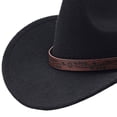 thumbnail image 7 of Classic Western Cowboy Hat Hat Ethnic Hat For Boys And Girls With Upturned Brim Kids Sun Hat Adjustable Boys Girls Beach Bucket Hat UPF 50+ Wide Brim Foldable Summer Cap Swim Fishing Safari, 7 of 7