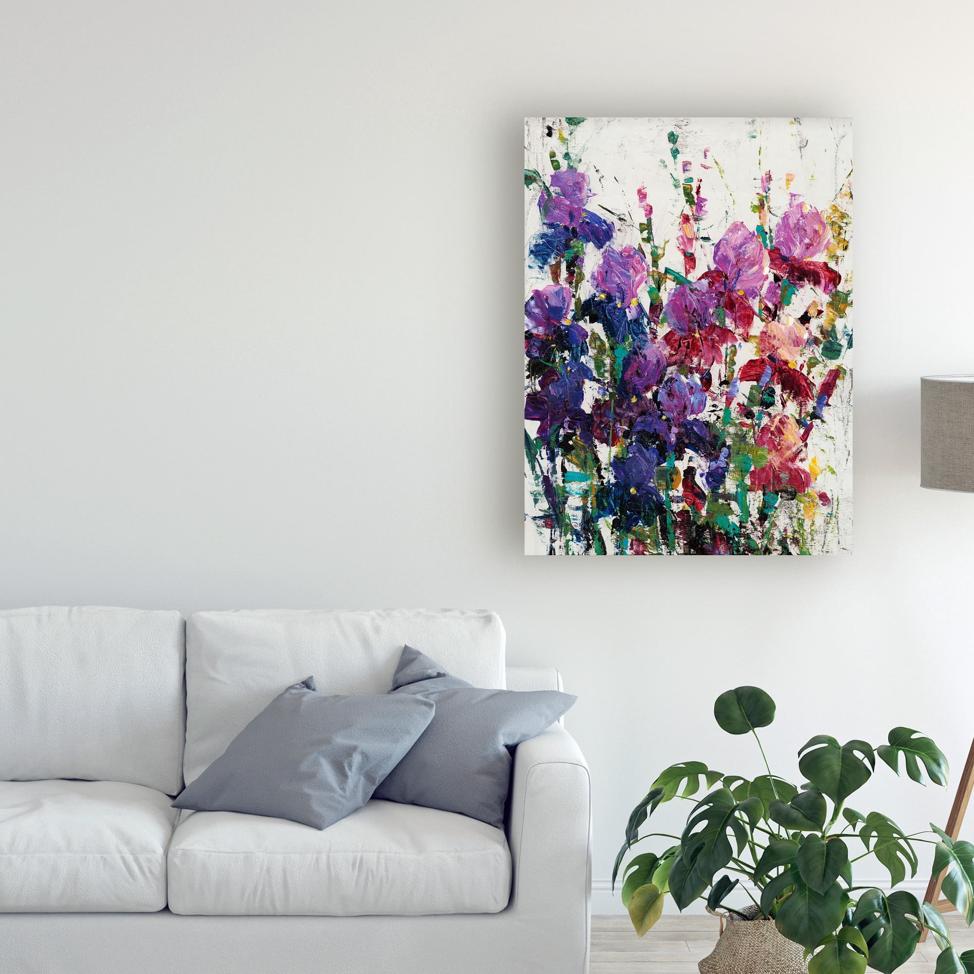 Trademark Fine Art 'Iris Blooming II' Canvas Art by Tim OToole