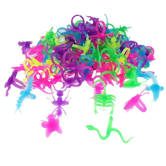 100pcs Insect Rings