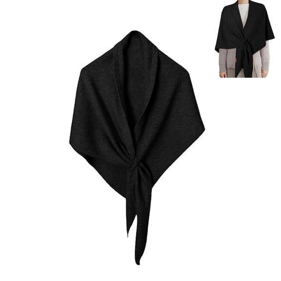 Shawl Wraps for Women,Casual Soft Comfortable Shawl for Daily Wear, Shawl Wraps for Women,Black,74.8x50.4in