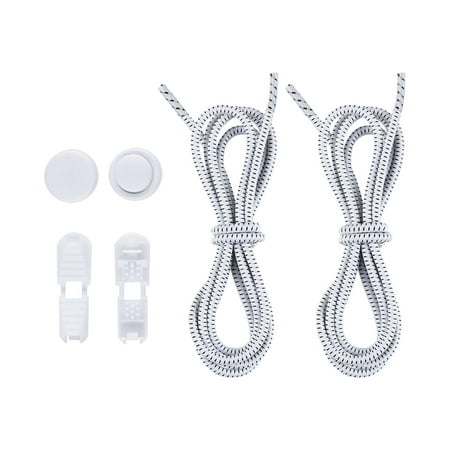 

Elastic Lock Shoe Running Shoe Trainer White