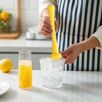 Aodebiao Bartender’s Ice Crusher & Muddler – Premium Plastic Multi-Tool for Cocktails, Milk Tea & Smoothies (5 Colors, Dishwasher Safe)