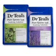 thumbnail image 1 of Set de regalo Bath Soaking Solution Dr. Teal's Epsom Salt, 2 x 1,36 kg, 1 of 5