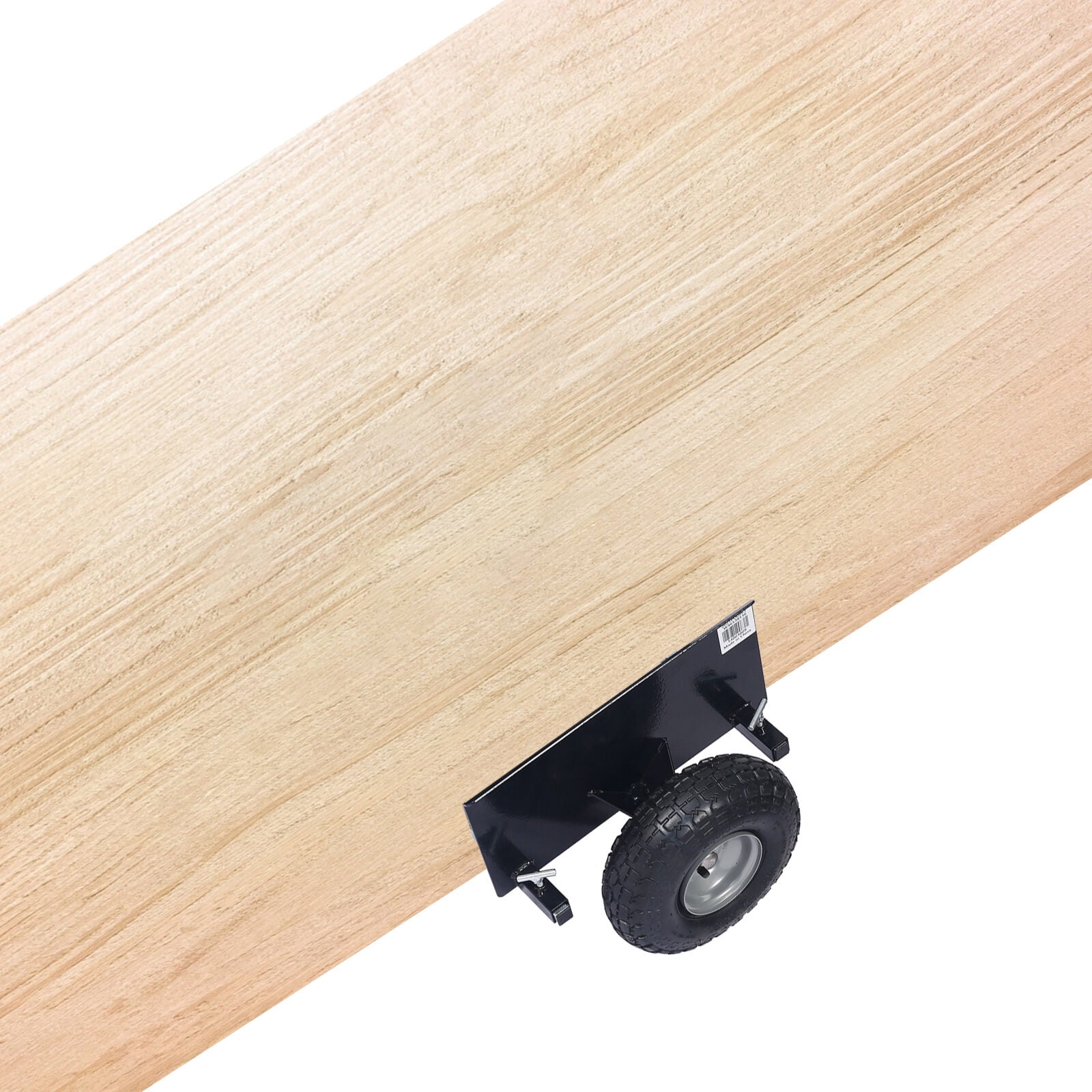 , 600lb Panel Dolly , 10in. Pneumatic Wheels, Black ,Metal ,