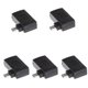 thumbnail image 1 of 5 Piezas De ángulo Micro USB 2.0 OTG Host Adapter W / USB Galaxy S3 S4 S5 Note2 Negro Hugo Adaptador OTG con alimentación USB, 1 of 10