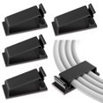 thumbnail image 1 of Hongchun 4 Pieces Mini Outdoor Cable Clips with Adhesive Tape Self Adhesive Cable Clips Decoration Light Clips Cable Holder Clip, 1 of 4