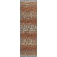 thumbnail image 2 of Addison Rugs Mayfield Washable Transitional Chevron, Argyle Spice Runner Rug, 2'3" x 7'6", 2 of 5