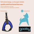 thumbnail image 2 of Arnés para perros Gooby Escape Free Easy Fit, morado, para perros medianos, 2 of 7