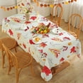 thumbnail image 1 of Fall Rectangle Tablecloth with Maple Leaf Print, Spill-Proof Easy Care Polyester Table Cloth, Autumn Tablecloths for Rectangle Tables, Thanksgiving Holiday Party Table Cover 60 x 120 Inch, 1 of 6