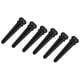 thumbnail image 5 of 6 uds pasadores de puente de ébano con carcasa de abulón para accesorios de guitarras folclóricas acústicas, 5 of 8