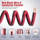 thumbnail image 5 of Cable eléctrico Nilight 16 AWG 100 pies 30,48 m rojo negro CCA, 5 of 9