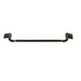 thumbnail image 3 of Nature Inspired Wall Mounted Wrought Iron Towel Bar 21" W, 3 of 11