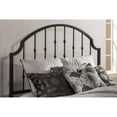 Hillsdale Furniture Westgate Queen Metal Bed, Rustic Black