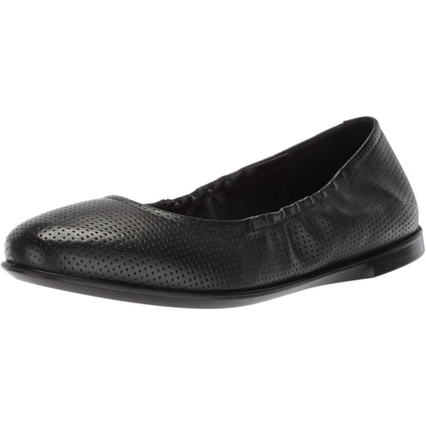 Ecco store black flats
