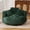 Emerald, variant on S-HOME High-Back Oversized Bean Bag Chair with Ergonomic Support, 3 Pillows, and Corduroy Fabric Memory Foam Filling, for Adults and Kids' Spaces, Emerald