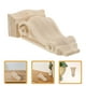 thumbnail image 2 of ColoMX 2 ménsulas decorativas de madera: apliques de esquina de madera tallados a mano de estilo europeo, adornos para puertas y repisas de chimenea., 2 of 8