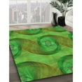 thumbnail image 3 of Ahgly Company Machine Washable Indoor Rectangle Transitional Seaweed Green Area Rugs, 2' x 5', 3 of 7