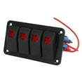 thumbnail image 4 of Red LED Rocker Switch,Rocker Switch Panel 4 Rocker Switch Panel Rocker Switch Tried and Trusted, 4 of 8