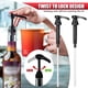 thumbnail image 3 of 4Pcs Black Coffee Syrup Pump 28/400 Dispenser, Coffee Bar Pumps for Coffee Syrup Bottle Pump Dispenser - 750ml Coffee Pump Dispenser Caramel Syrup Pumps Maple Syrup Dispenser (Black), 3 of 5