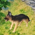 thumbnail image 4 of TISHITA Figurine de Chien Réaliste à la Main Miniature Standard Berger PVC pour Jouet pour Enfants, 4 of 8