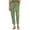 Green, variant on Kmdttou Cargo Pants Women Stretchy Plus Size High Waisted Drawstring Wide Leg Ankle Strap With Pocket Work Pants