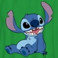 thumbnail image 2 of Boy's Lilo & Stitch Sitting Pose Graphic Tee Kelly Green Large, 2 of 4