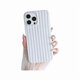 thumbnail image 1 of Chenchen for iPhone 13 Pro Max Case Cute Striped Phone Case Soft TPU Slim Shockproof Phone Cover for Women Girls, Blue and White, 1 of 1