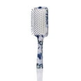 thumbnail image 6 of (3 pack) Conair Impressions 9.75" Nylon Square Paddle Hair Brush, Detangling, Blue Floral Print, 6 of 10