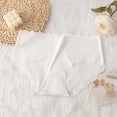 thumbnail image 2 of WULMLEO Seamless Briefs for Women Low Rise No Panty Line No Show Hipster Underwear Soft Stretch Lightweight High Cut Panties White XL, 2 of 3