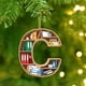 thumbnail image 4 of 26 Letters Christmas Tree Decoration Pendant Christmas Tree Ornaments Personalized DIY Christmas Ornaments Christmas Decoration Xmas Tree Hanging Decor, 4 of 6