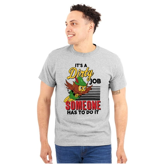 Woodsy Owl US Forest Service Cartoon Men's Graphic T Shirt Tees Brisco Brands S