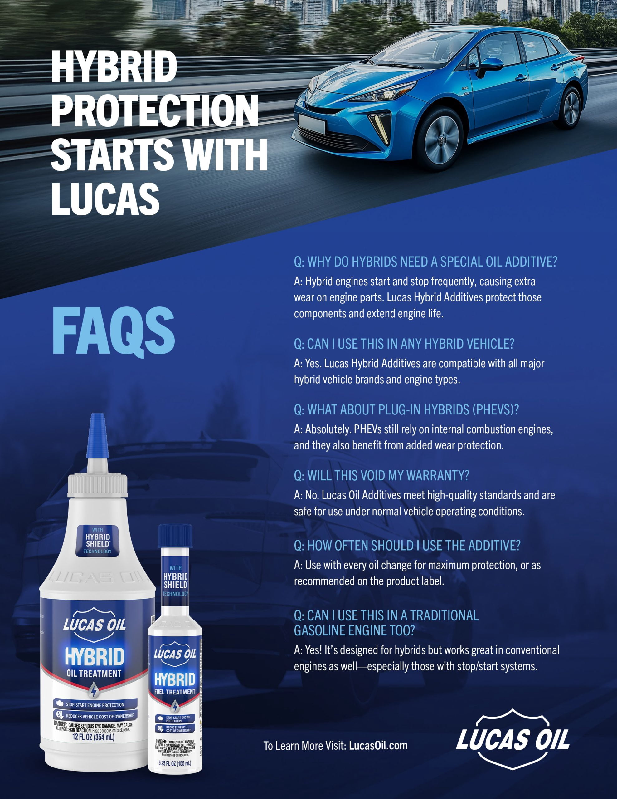 Lucas Hybrid Oil Treatmnt