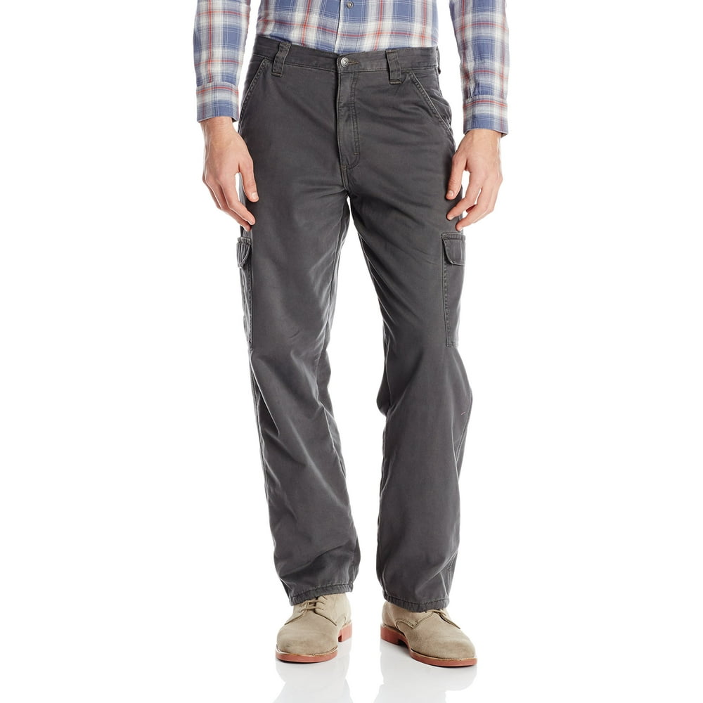 wrangler fleece lined cargo pants walmart