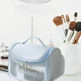 thumbnail image 4 of Lightweight Transparent Makeup Organizer Portable Travel Cosmetic Pouch For Daily Storage, 4 of 4