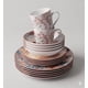 thumbnail image 3 of Vajilla de Porcelana 16 Pzas, 4 Personas - FLOWERVAJ - Crown Baccara, 3 of 5