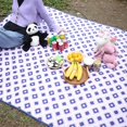 thumbnail image 1 of Large Picnic Blanket with Carry Strap, 80' x 80' Waterproof Sandproof Beach Mat for Family and Friends, Portable Outdoor Blanket for Park Beach Picn, 1 of 4