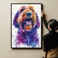 thumbnail image 6 of Otterhound Dog Canvas Wall Art Prints,Watercolor Dog Art Canvas Painting Poster,Pet Canvas Painting Puppy Artwork 8x12 inches, 6 of 6