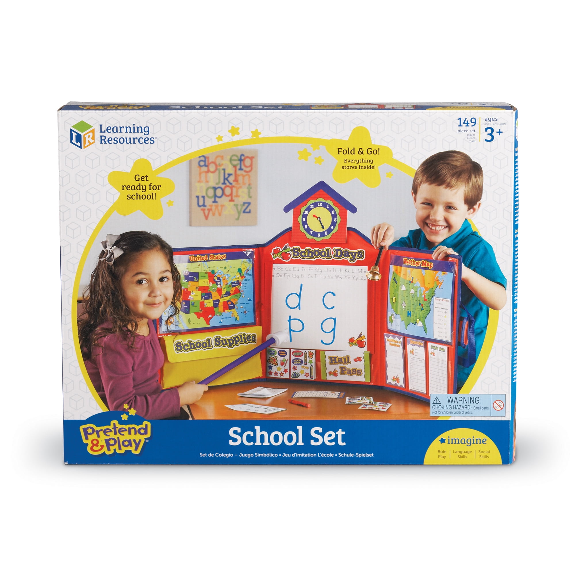 pretend play teacher set