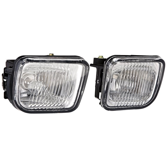 Spec-D Tuning LF-CV96-WJ Honda Civic Ek9 Jdm Clear Fog Lights Bumper Lamp+Switch