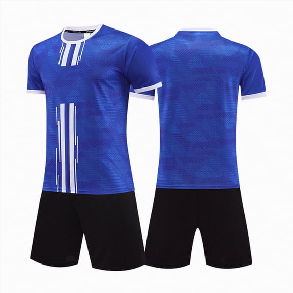 TOWED22 Boys Short Sets Athletic 2 Piece Summer Outfits with Pockets Quick Dry Lightweight Sports Sets B,7-8 Y